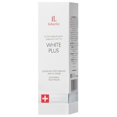 Зубная паста Faberlic Expert Pharma White Plus Отбеливающая, 75 мл
