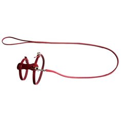 Шлейка с поводком Аркон Стандарт (к2), обхват шеи 26-34 см, красный