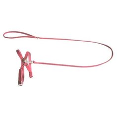 Шлейка с поводком Аркон Стандарт (к8), обхват шеи 24-32 см, красный