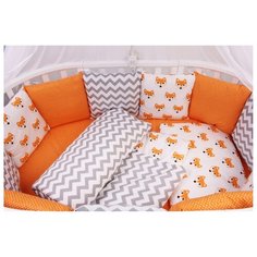 Amarobaby бортик Lucky оранжевый