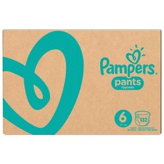 Pampers трусики Pants 6 (15+ кг) 132 шт.