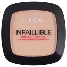 LOreal Paris Infaillible пудра компактная 24ч стойкая матирующая 245 теплый песочный