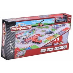 Трек Majorette Игровой коврик Creatix Playmat (Полицейская машина)