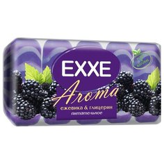 Мыло кусковое Exxe Aroma Ежевика & глицерин, 5 шт., 80 г
