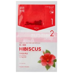 Holika Holika чай-маска Instantly Brewing Tea Bag с гибискусом, 27 мл