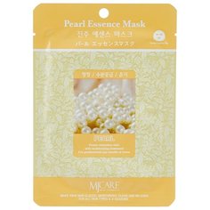 MIJIN Cosmetics тканевая маска Pearl Essence с экстрактом жемчуга, 23 г, 23 мл