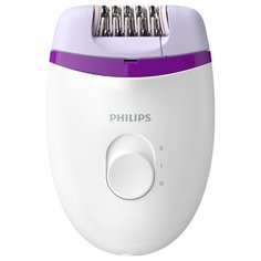 Эпилятор Philips BRE225 Satinelle Essential белый/фиолетовый