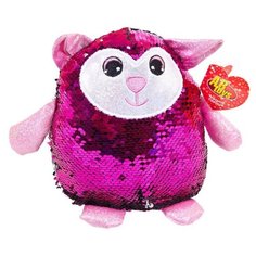 Мягкая игрушка ABtoys Овечка с пайетками 20 см