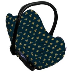 DOOKY- XPLORYS Чехол в автокресло Seat cover 0+ Bee Golden Bee