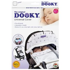 DOOKY- XPLORYS накидка на коляску и автокресло Silver stars