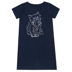 Сорочка Апрель размер 134-68, темно-синий45