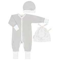 Комплект одежды lucky child размер 18 (50-56), бежевый