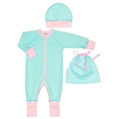 Комплект одежды lucky child размер 18 (56-62), зеленый