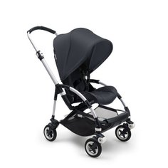 Прогулочная коляска Bugaboo Bee⁵ Alu/Steel Blue/Steel Blue, цвет шасси: серебристый