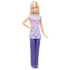 Кукла Barbie Кем быть? Медсестра, 29 см, DVF57