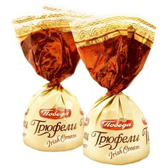 Конфеты Победа вкуса Трюфели Irish Cream, коробка 2000 г