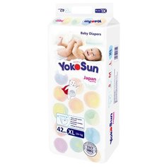 Yokosun подгузники XL (13+ кг) 42 шт.