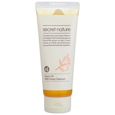 Secret Nature пенка для умывания лица с экстрактом персиковых косточек, 150 мл