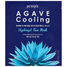 Petitfee Охлаждающая гидрогелевая маска для лица с экстрактом агавы Agave Cooling Hydrogel Face Mask, 32 г