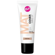 Bell Тональный флюид Super Mat Cower Make-up Foundation, 30 мл, оттенок: 02 natural