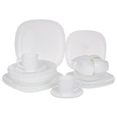 Столовый сервиз Luminarc Lotusia 30 предметов H3902 белый