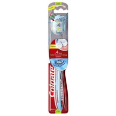 Зубная щетка Colgate 360 Межзубная Чистка многофункциональная, средней жесткости, синий