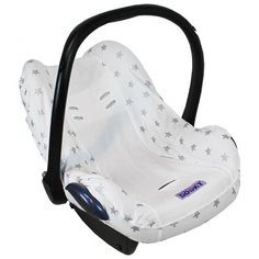DOOKY- XPLORYS Чехол в автокресло Seat cover 0+ Stars Silver stars