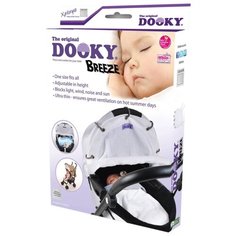 DOOKY- XPLORYS накидка на коляску и автокресло BREEZE white