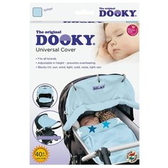 DOOKY- XPLORYS накидка на коляску и автокресло baby blue