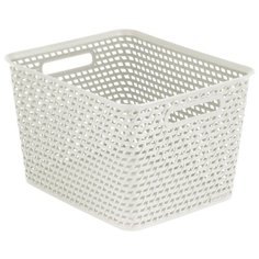 CURVER Корзина Your Style L 35x30x22 см кремовый