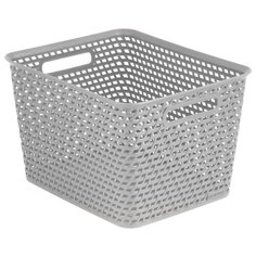 CURVER Корзина Your Style L 35x30x22 см серый