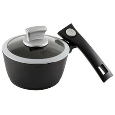Ковш GIPFEL MAYER 1,17 л, черный/серый