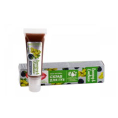 Крымская Натуральная Коллекция Скраб для губ Виноград и Ежевика