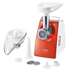 Мясорубка Bosch MFW 3630 белый/оранжевый