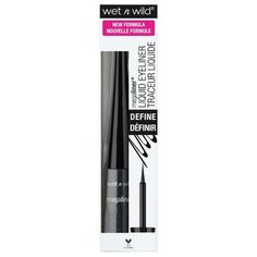 Wet n Wild Подводка для глаз Megaliner Liquid Eyeliner Traceur Liquide, оттенок black noir