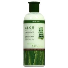 Farmstay Visible Difference Fresh Emulsion Aloe Увлажняющая эмульсия для лица с экстрактом алоэ, 350 мл