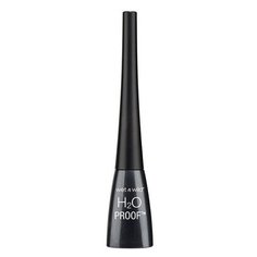 Wet n Wild Водостойкая подводка для глаз H2O Proof Liquid Eyeliner, оттенок black noir