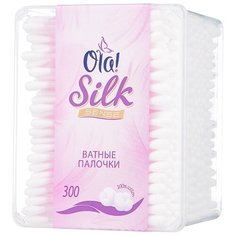 Ватные палочки Ola! Silk Sense 300 шт. контейнер