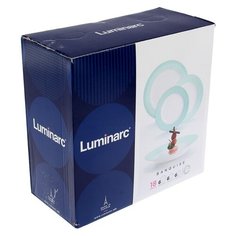 Столовый сервиз Luminarc Banquise 18 предметов белый/голубой