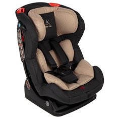 Автокресло группа 0/1/2 (до 25 кг) Lider Kids Averso, черный/бежевый