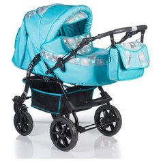 Коляска-трансформер Babyhit Lendy голубой/серый