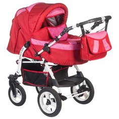 Коляска-трансформер Babyhit Lendy Air красный лён/розовый