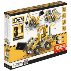 Конструктор ENGINO JCB Machinery JCB20 Тракторный погрузчик 3 в 1