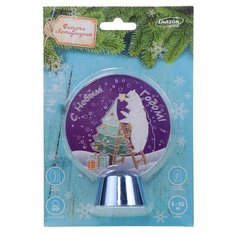 Фигурка Luazon Семья медведей с динамикой 11,5 см синий