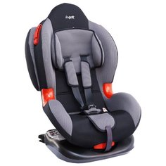Автокресло группа 1/2 (9-25 кг) Siger Кокон-Isofix, серый