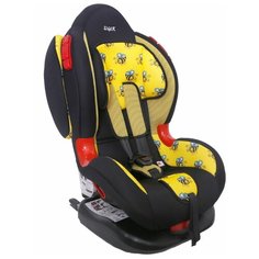 Автокресло группа 1/2 (9-25 кг) Siger Кокон-Isofix, пчелка