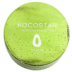 Kocostar Гидрогелевые патчи для глаз Тропические фрукты Папайя Tropical Eye Patch Papaya (60 шт.)