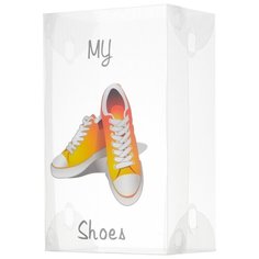 Рыжий кот Коробка для обуви SB6 13x33x20 см белый