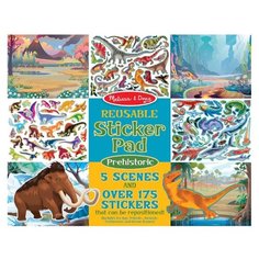 Melissa & Doug Набор стикеров с фоном Доисторические Животные (9341)