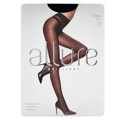 Колготки ALLURE Brilliant Vista 20 den, размер 2, nero